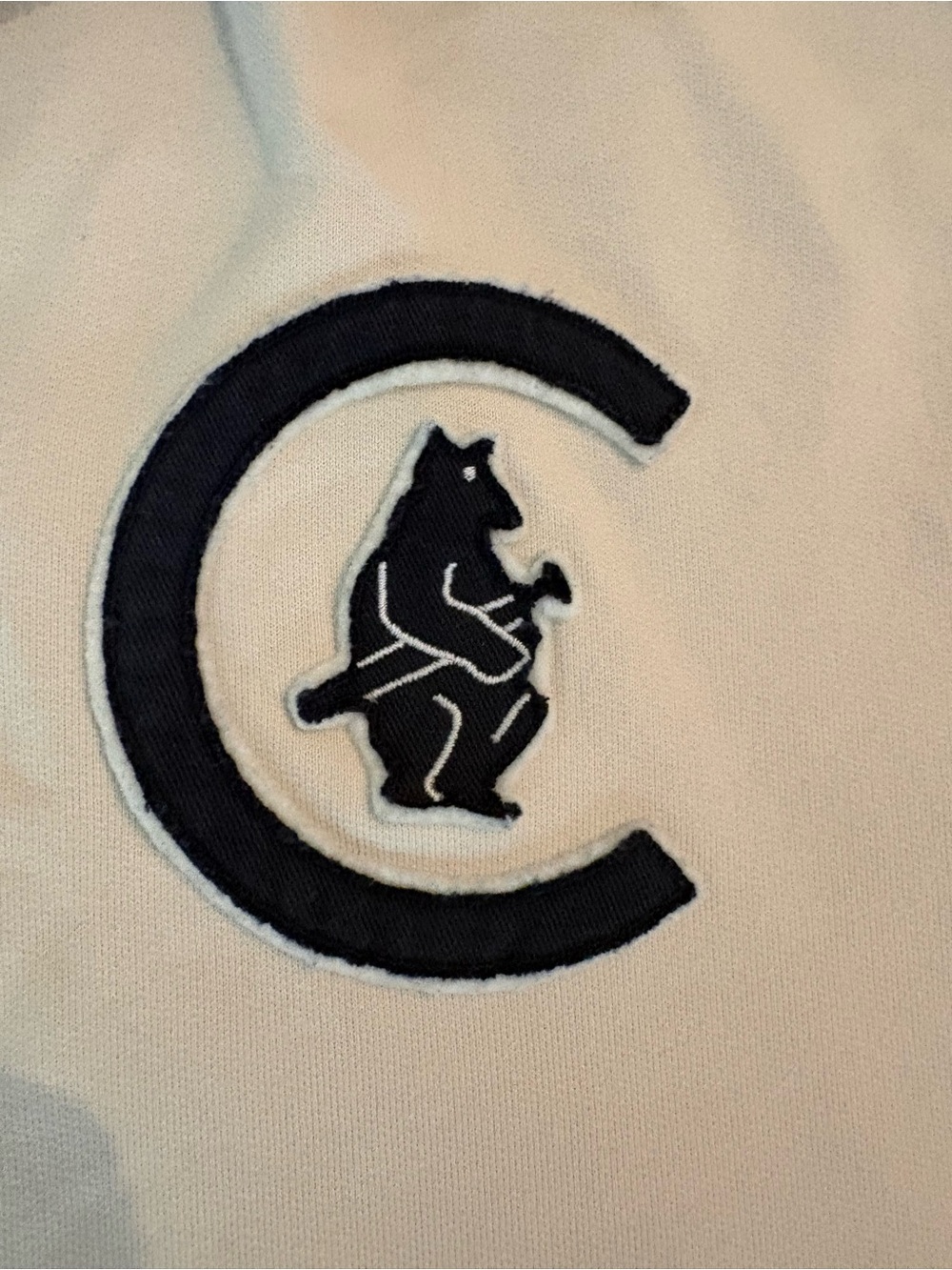 Chicago Cubs Retro Logo (1911-1912) 1/4 Zip Sweatshirt by ‘47 - Picture 3 of 7